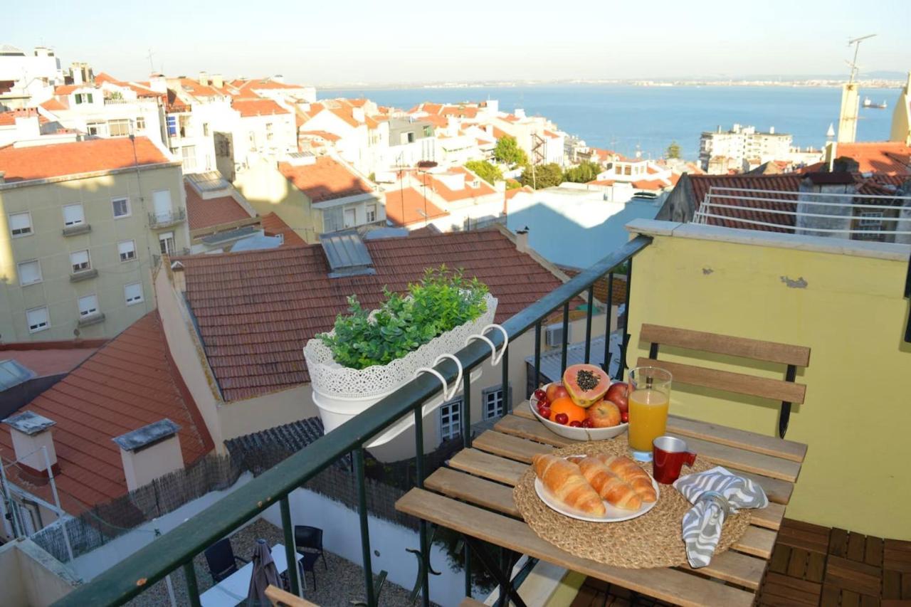 Comfortable Apartment With Balcony And Sea View In Lisbon 50 M² Ngoại thất bức ảnh